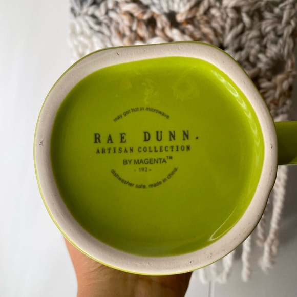 Rae Dunn Green and Black Boo To You Halloween Coffee Mug NEW - Picture 4 of 4